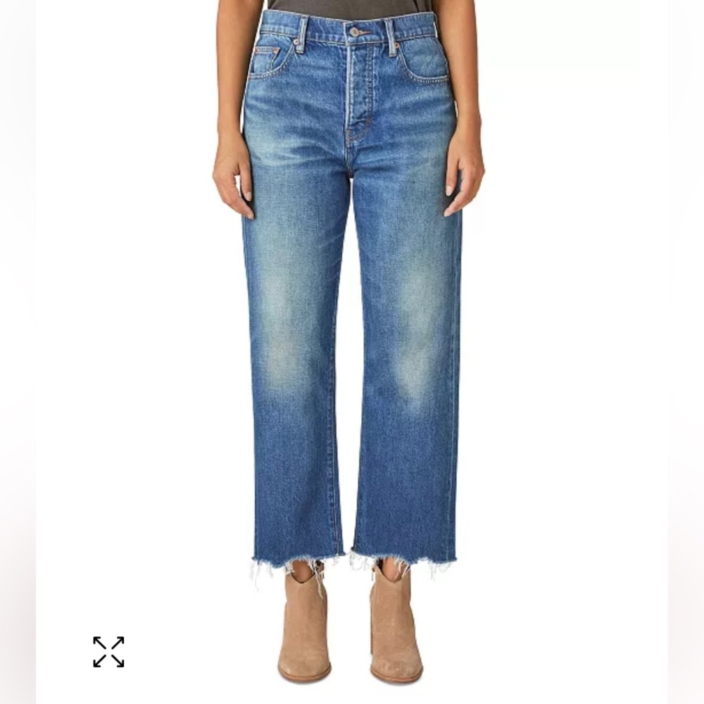 Lucky Brand 90’s loose high rise crop denim